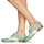 Chaussures Femme Derbies T-shirts & Polos SALLY 15 Vert / Blanc / Beige