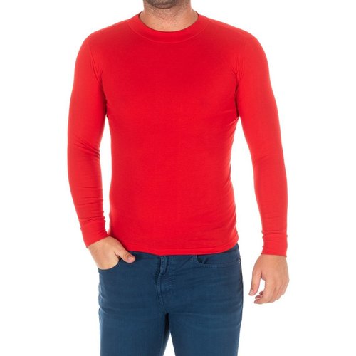 Vêtements Homme denim organic cotton jacket Grau Kisses&Love 1625-H-ROJO Rouge