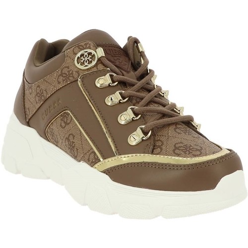Chaussures Femme Baskets mode Guess SIKE Beige