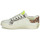 Chaussures Fille Baskets basses Gioseppo TIRRENIA Blanc / Jaune / Argenté