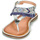 Chaussures Fille Sandales et Nu-pieds Gioseppo BERMUDAS Bleu / Blanc