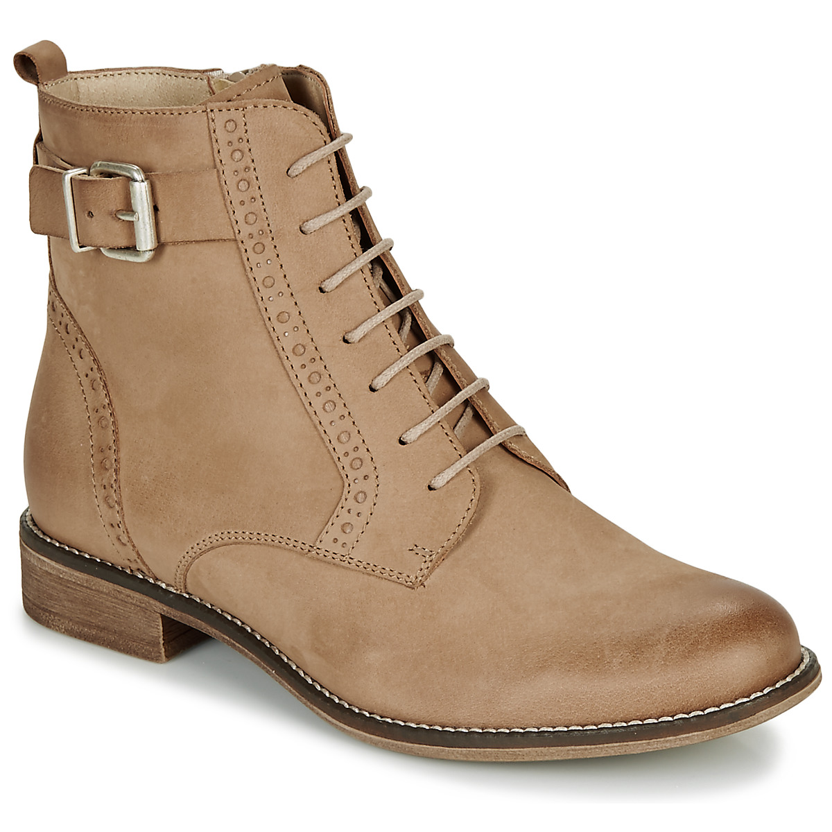 Chaussures Femme Boots André CHEPTELA Camel