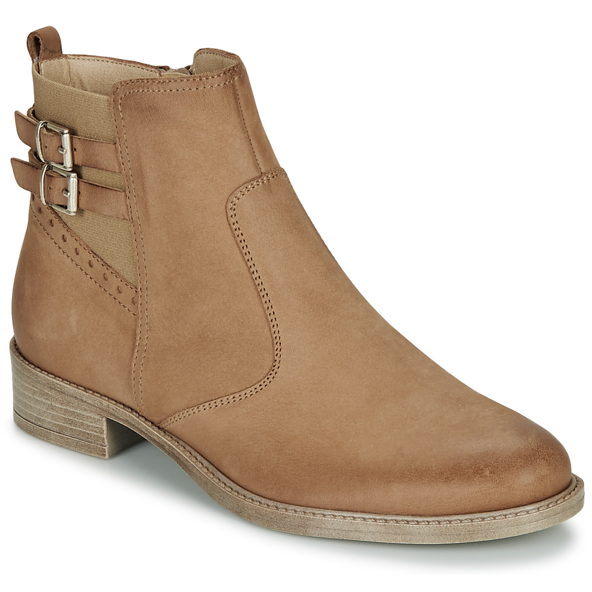 Chaussures Femme unisex Boots André CARLIN Camel
