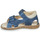 Chaussures Garçon Tige : Cuir Primigi 5410222 Bleu / Gris