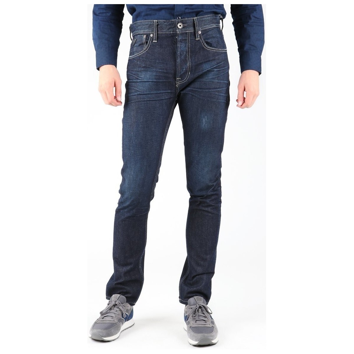Vêtements Homme Jeans slim Guess Edison M14R95D0HN1 WOOB Bleu