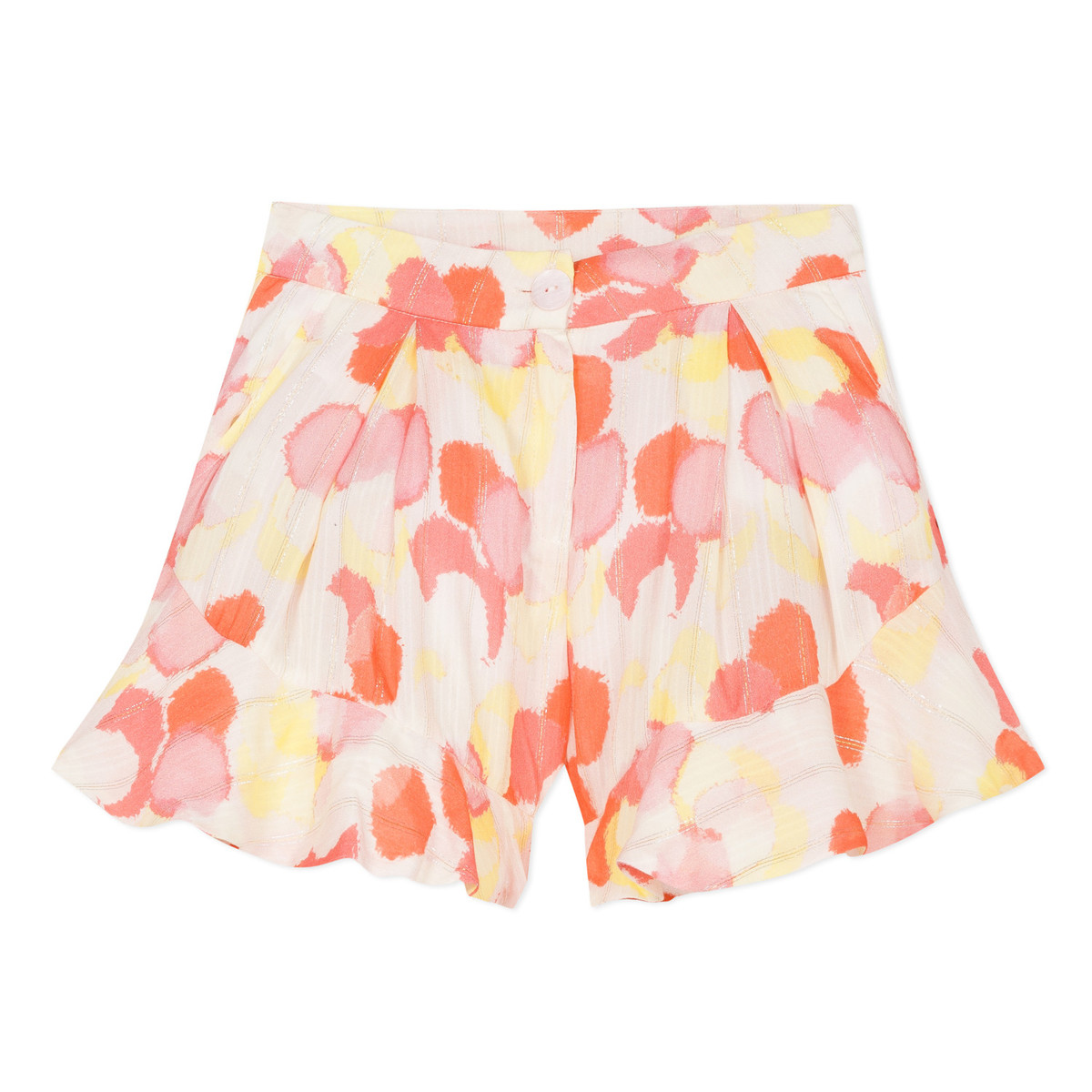 Vêtements Fille nation Shorts / Bermudas Lili Gaufrette LORIA Multicolore