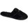 Chaussures Femme Chaussons Isotoner Chaussons mules  ref_47922 Noir Noir
