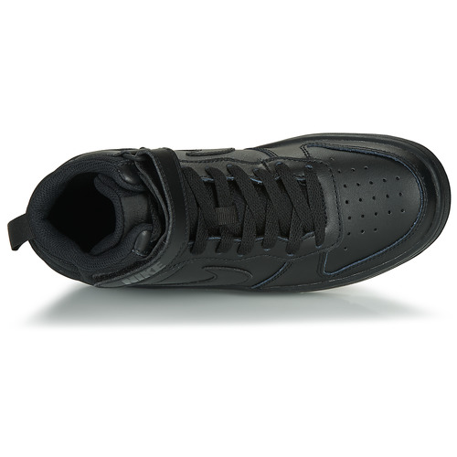 Nike Court Borough Mid 2 Gs Noir - Livraison Gratuite- Chaussures Basket Montante Enfant 4590