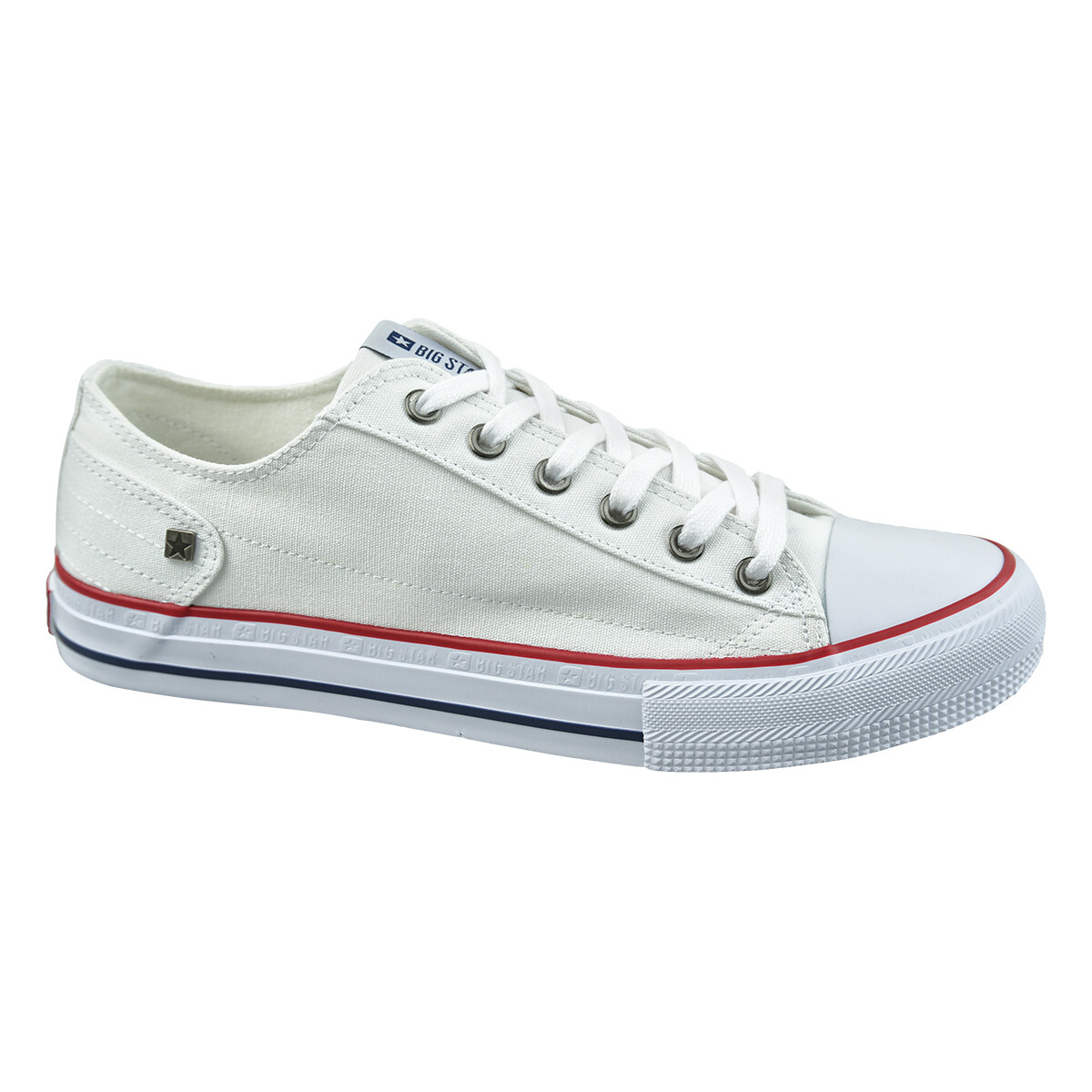 Chaussures Femme Baskets basses Big Star Shoes Blanc