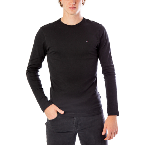 Tommy Hilfiger DM0DM04409 Noir - Vêtements T-shirts manches longues Homme  43,90 €