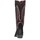 Chaussures Femme Bottes ville Metisse TEX247 Texano Femme Noir / Rouge Multicolore