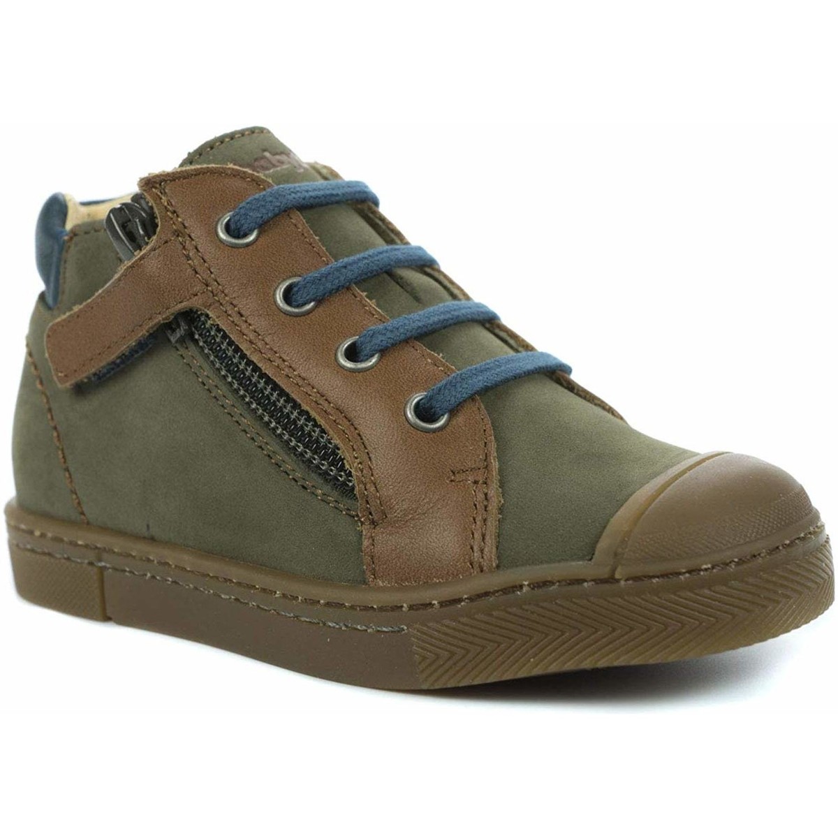 Chaussures Garçon Boots Babybotte Arno Vert