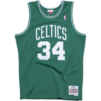 Vêtements T-shirts manches courtes Mitchell And Ness Maillot NBA Paul Pierce Boston Multicolore