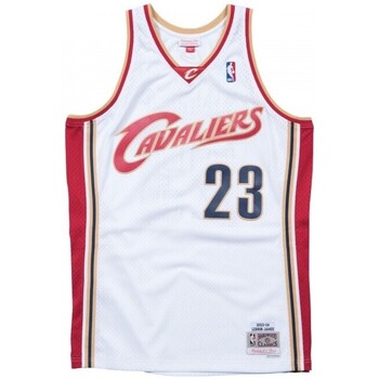 Vêtements T-shirts manches courtes Mitchell And Ness Maillot NBA Lebron James Cleve Multicolore