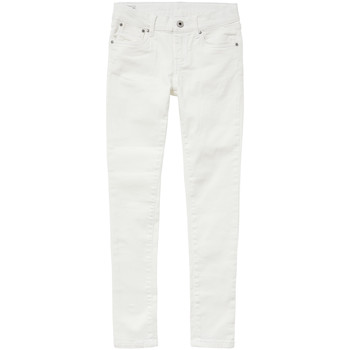 Vêtements Fille Jeans skinny Pepe jeans PIXLETTE Blanc