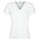 Vêtements Femme Tommy Hybrid-Sweatshirt Jeans Mom Denim Skirt HERITAGE V-NECK TEE Blanc