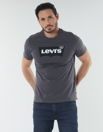 Vêtements Homme T-shirts manches courtes Levi's HOUSEMARK GRAPHIC TEE Gris
