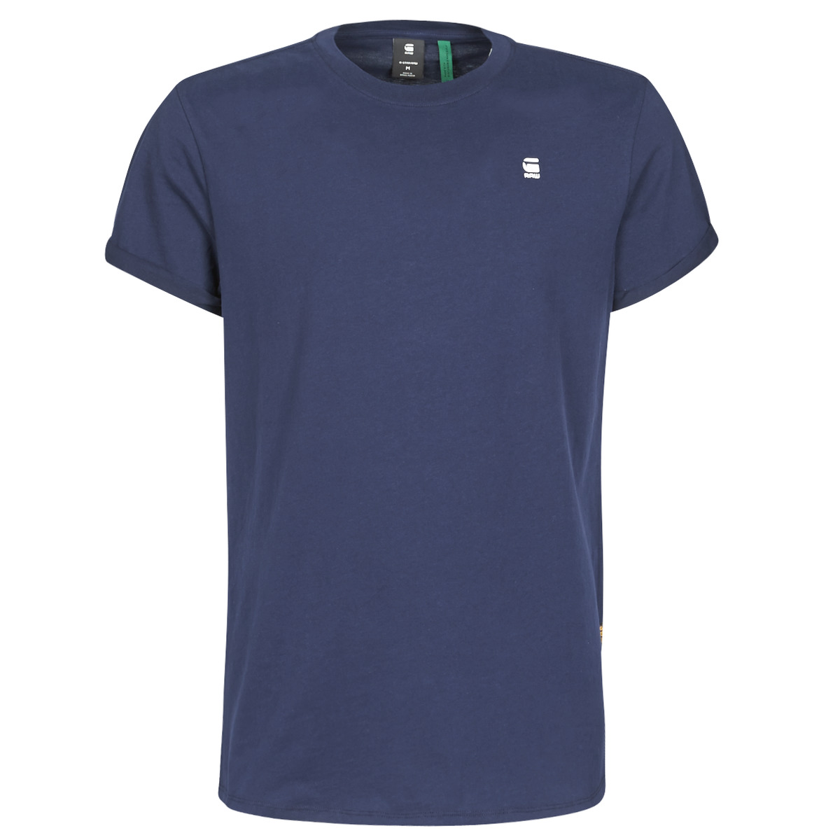 Vêtements Homme Duke Couture T-shirt con fondo arrotondato a righe LASH R T SS Bleu