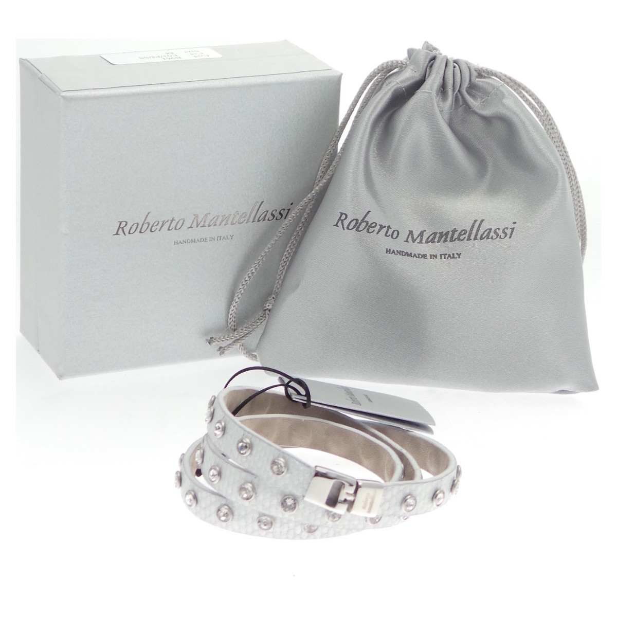 Veuillez choisir votre genre Bracelets Roberto Mantellassi  Blanc