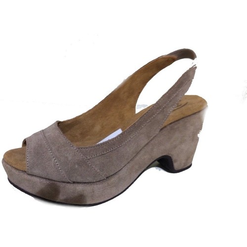 Chaussures Femme Sandales et Nu-pieds Docksteps  Gris