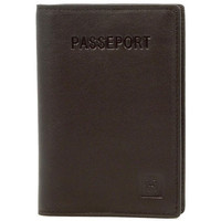 Sacs Homme Porte-Documents / Serviettes Hexagona Pochette passeport  en cuir ref_32014 Marr Marron