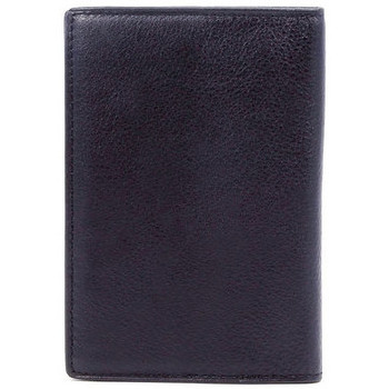 Hexagona Pochette passeport  en cuir ref_32014 Mari Bleu