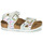 Chaussures Fille Sandales et Nu-pieds Birkenstock RIO Blanc / Multicolore