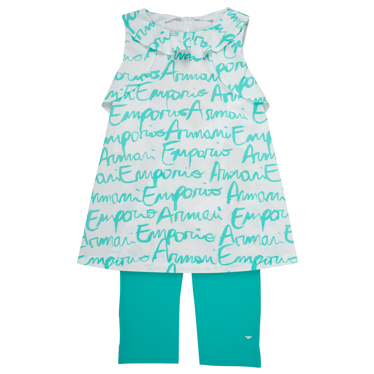 Vêtements Fille Emporio Armani logo-plaque bucket hat Adel Emporio Armani short sleeve striped T-shirt