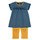 Vêtements Fille Robes courtes Noukie's AYOUB Bleu / Jaune