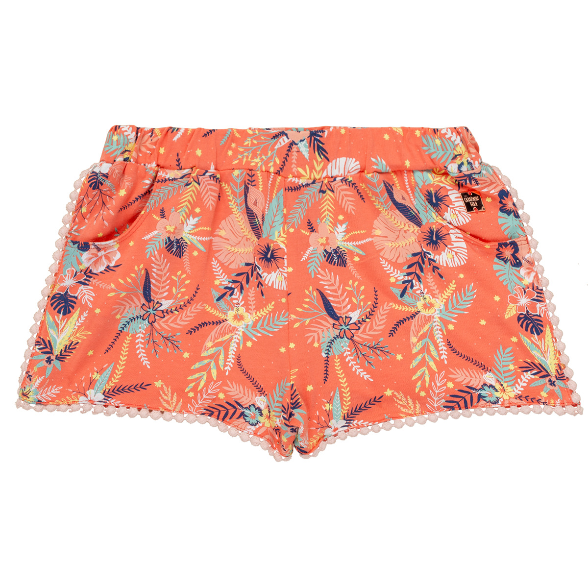 Vêtements Fille Shorts floral-print / Bermudas Carrément Beau ELENA Rose