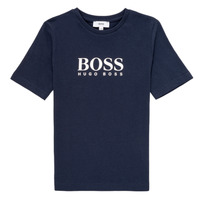 Vêtements Garçon T-shirts manches courtes BOSS MARIA Bleu