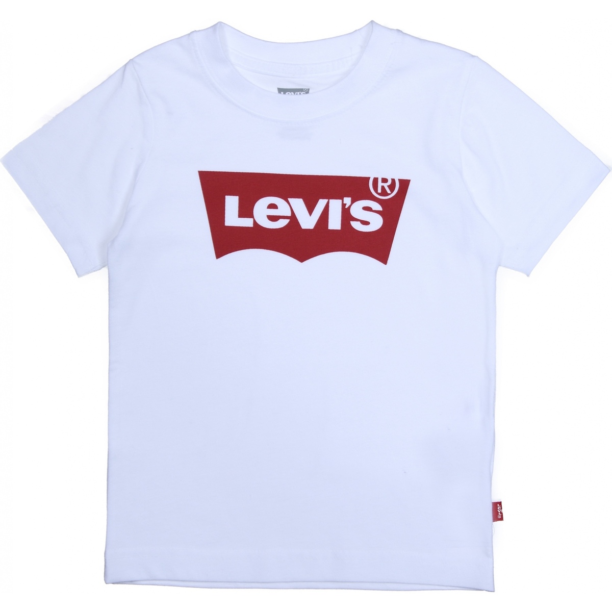 Vêtements Garçon T-shirts manches courtes Levi's Tee Shirt Garçon logotypé Blanc