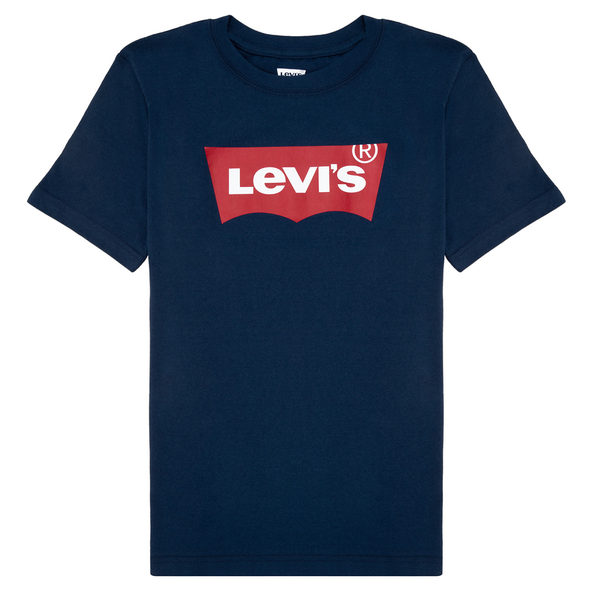 Vêtements Garçon T-shirts Moschino manches courtes Levi's BATWING TEE Marine