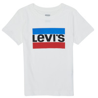 Vêtements Garçon T-shirts manches courtes Levi's SPORTSWEAR LOGO TEE Blanc