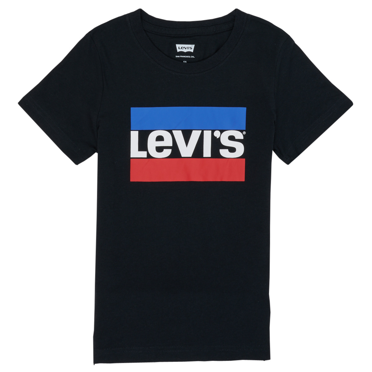Vêtements Garçon T-shirts manches courtes Levi's FURSWEAR LOGO TEE Noir