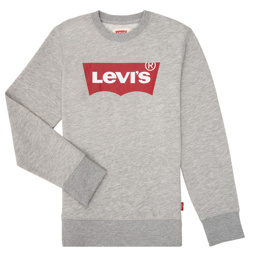 Vêtements  Levi's BATWING CREWNECK Gris - Livraison Gratuite 