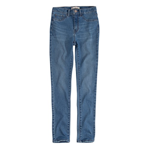 Vêtements Fille Jeans Ruched skinny Levi's 721 HIGH RISE SUPER SKINNY Bleu