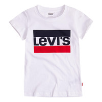 Vêtements Fille T-shirts manches courtes Levi's SPORTSWEAR LOGO TEE Blanc