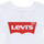 Vêtements Fille T-shirts versace manches courtes Levi's LIGHT BRIGHT HIGH RISE TOP Blanc