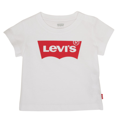 Vêtements Enfant T-shirts Gazelle courtes Levi's BATWING TEE Blanc