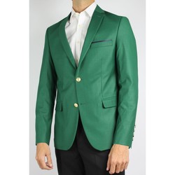 Vêtements Homme Vestes de costume Kebello Veste de blazer 2 boutons Taille : H Vert 46 Vert