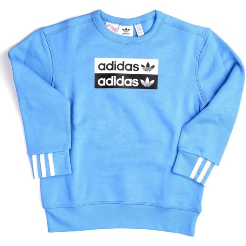 Vêtements Garçon Sweats adidas Originals ED7882 Sweat Junior unisexe Céleste Bleu