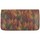Sacs Femme Porte-monnaie Patrick Blanc Porte monnaie plat  Nouméa - Cuir motif Marron Multicolore