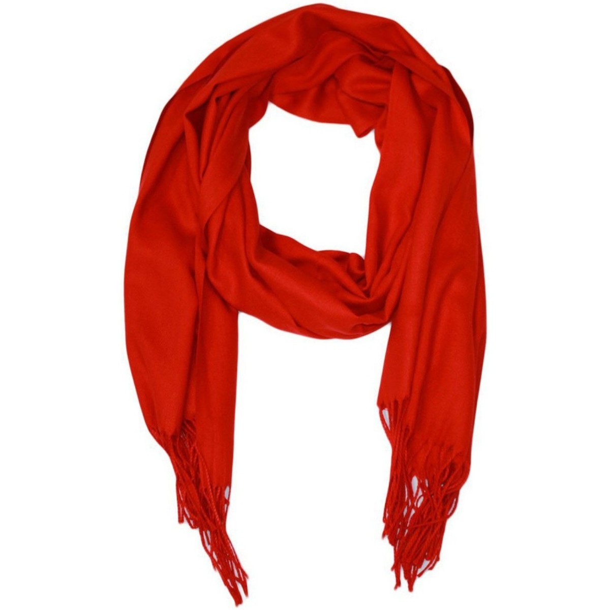 Accessoires textile Femme Echarpes / Etoles / Foulards Kebello Echarpe uni en Laine Rouge F Rouge