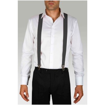 Vêtements Homme Cravates et accessoires Kebello Bretelles extensibles à clips Anthra H Gris