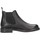 Chaussures Homme Baskets montantes Made In Italia 750 PELLE Beatles homme Noir Noir