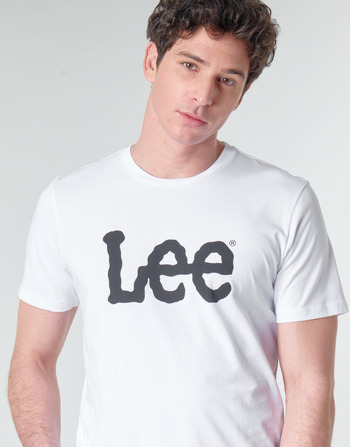 Lee LOGO TEE SHIRT Blanc
