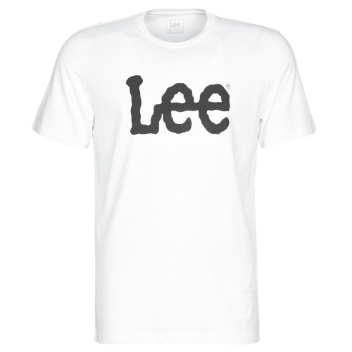 Vêtements Homme T-shirts manches Mens Lee LOGO TEE SHIRT Blanc