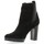 Chaussures Femme Boots Elizabeth Stuart Boots cuir velours Noir