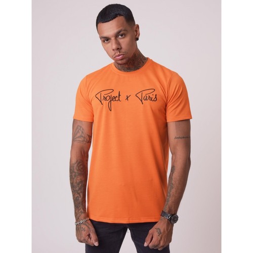 Vêtements Homme DIESEL S-NAP Shirt Originals WITH CONCEALED PLACKET Project X Paris Tee Shirt Originals 1910076 Orange